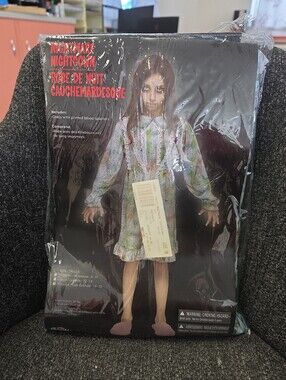 Fun World Girls XL(14/16) Nightmare Nightgown Halloween Costume Blood Splatter